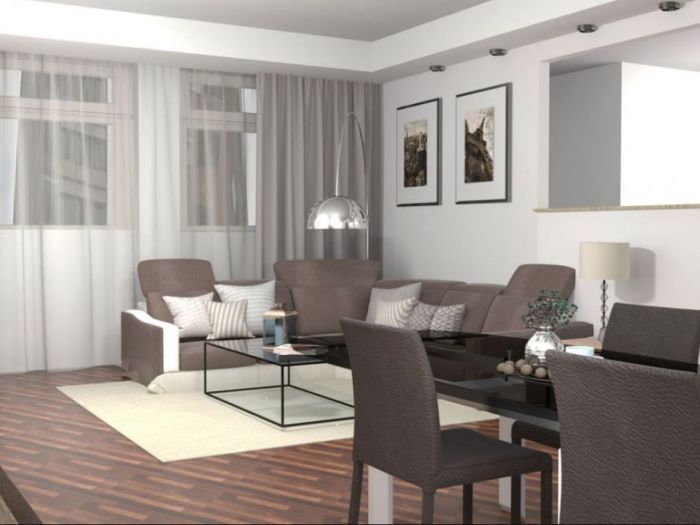 Archisio - Chiara Pinto - Progetto Ristrutturazione soggiorno