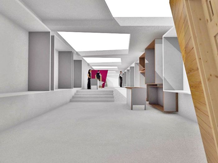 Archisio - Antonio Felicetti Architettura Interior Design - Progetto Showroom per lo sposo