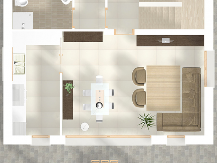 Archisio - Camiotto Impresa Edile - Progetto Casa singola indipendente a limana