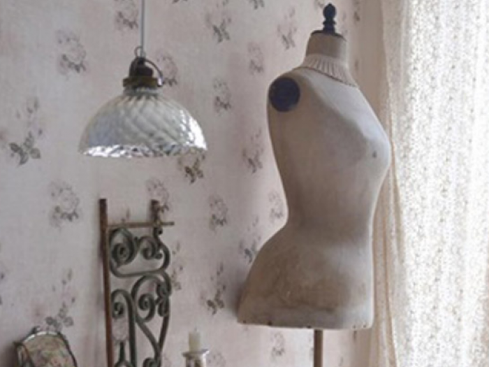 Archisio - Latelier Dello Shabby - Progetto Carta da parati fiori