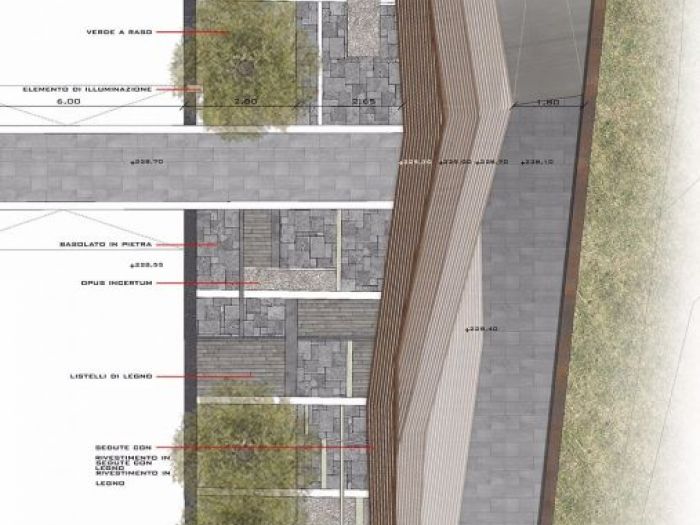 Archisio - Gionatan Calvo - Progetto Concorso di idee per la riqualificazione architettonica-ambientale di viale castello