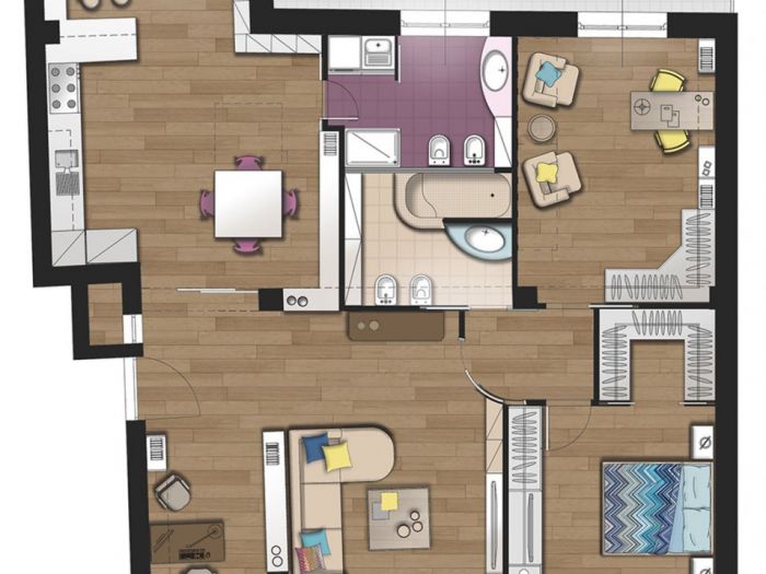 Archisio - Mario Pucciarelli - Progetto Appartamento 25