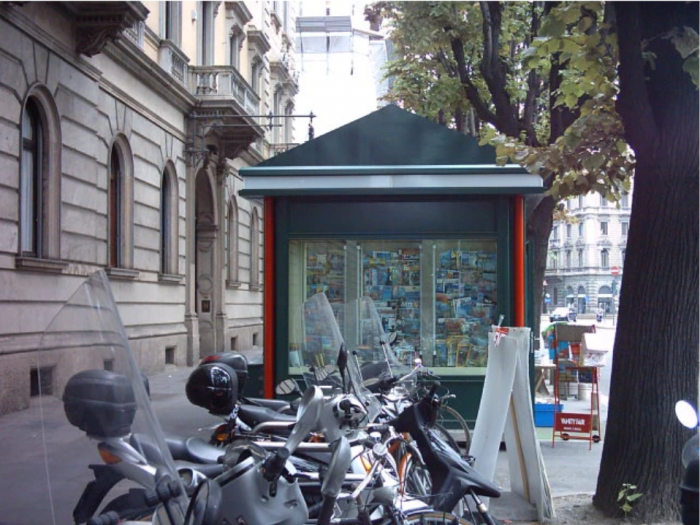 Archisio - Studio Patetta - Progetto Edicola in piazza cadorna