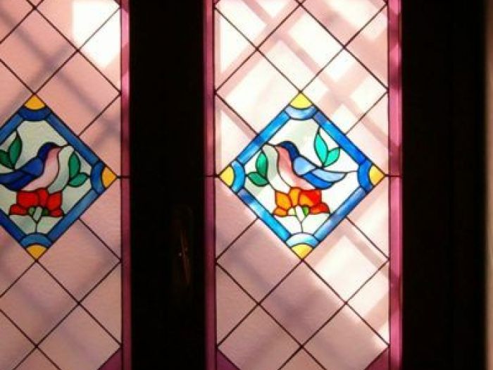 Archisio - Caleidos Creazioni Darte Snc - Progetto Vetrate per finestre