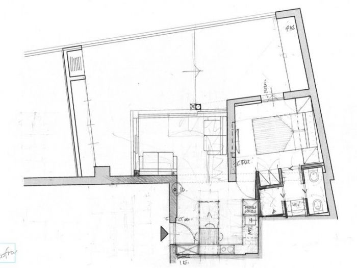 Archisio - Cofra Architettura Design Innovazione - Progetto Rendering appartamento