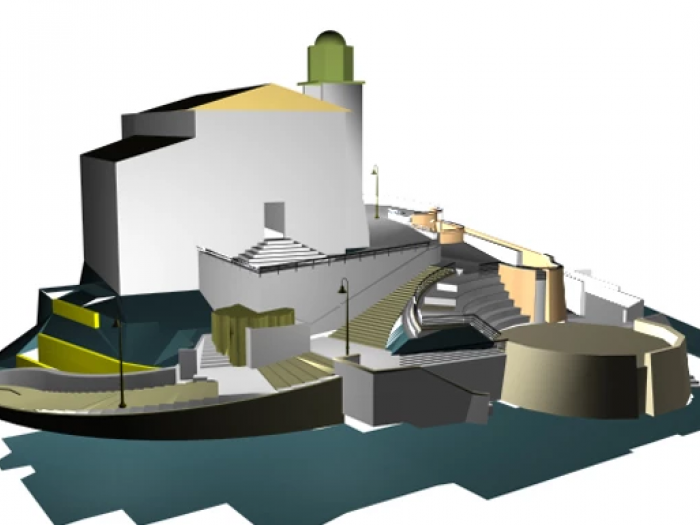 Archisio - Carla Gatto - Progetto Construction of new belvedere panoramic square of the hamlet aiello