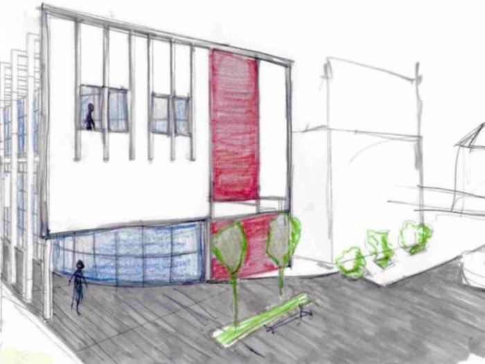 Archisio - Marco Quagliatini - Progetto Rifunzionalizzazione del sistema del centro urbano e del cinema ambra terzo classificato