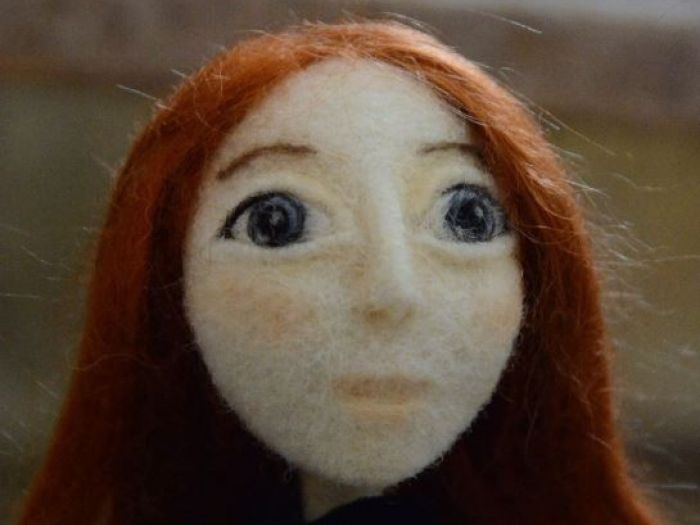 Archisio - Pupillae Art Dolls - Progetto Bambole di feltro mary jane kelly