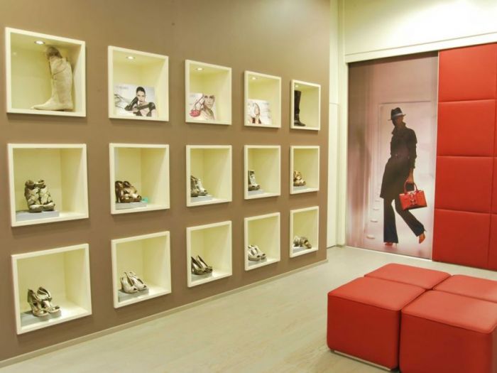 Archisio - Cappa Arredamenti - Progetto Negozio scarpe