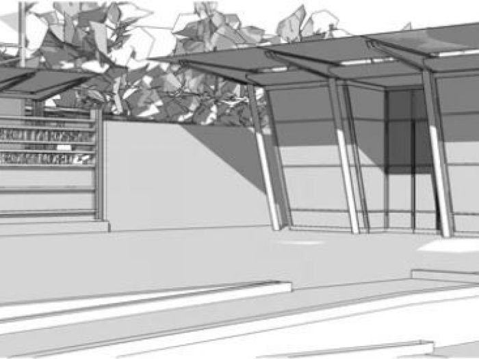 Archisio - Gesino Macrina - Progetto Ampliamento stazione grottarossa - roma2008