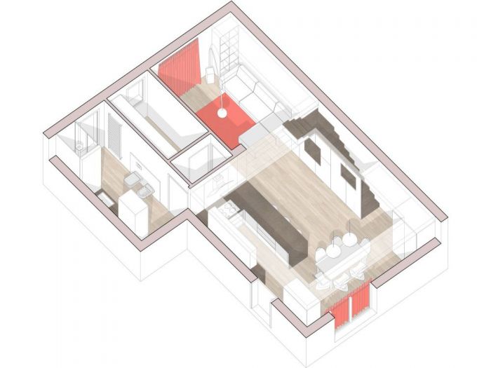 Archisio - Architetturartigiana - Progetto Open space house