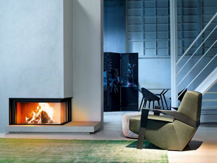 Archisio - Tassonedil - Progetto Caminetti e stufe salvaspazio