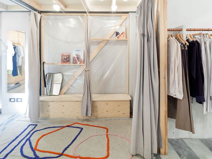 Archisio - Giacomo Ciolfi - Progetto Bjork - an indipendent store in florence