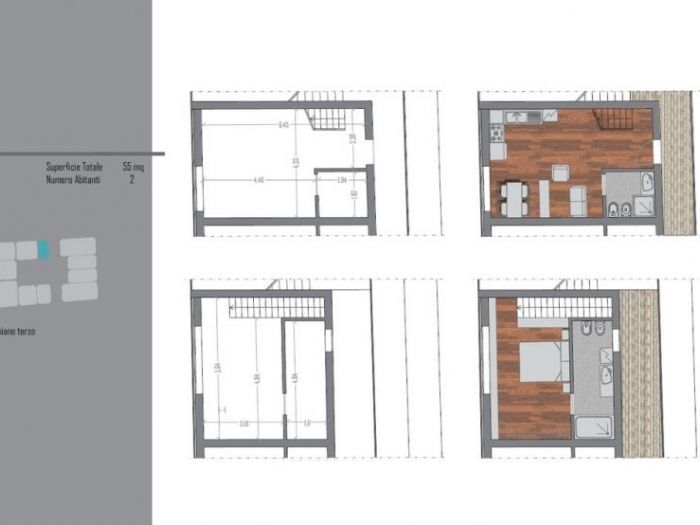 Archisio - Soa Spazio Oltre Larchitettura - Progetto Recupero e ampliamento di un isolato