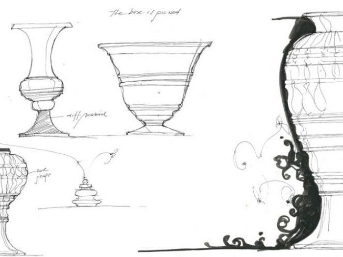 Archisio - Caf Meticcio Studio Dedign - Progetto Baccarat nuovo vaso antico