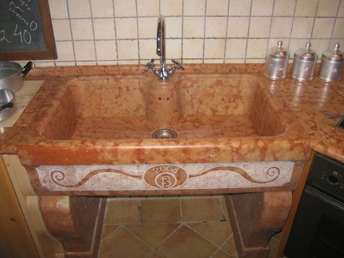 Archisio - Colalillo Marmi - Progetto Lavelli da cucina in marmo