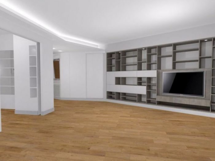 Archisio - Paolo Del Grande Architetto - Progetto Obliqua - appartamento - nomentano - rome