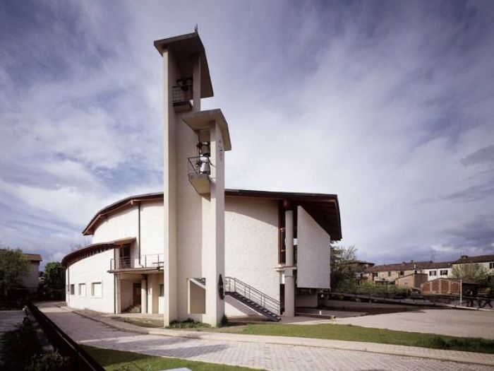 Archisio - Andrea Stipa - Progetto Nuova chiesa ss Giusto e donato a monteroni darbia siena