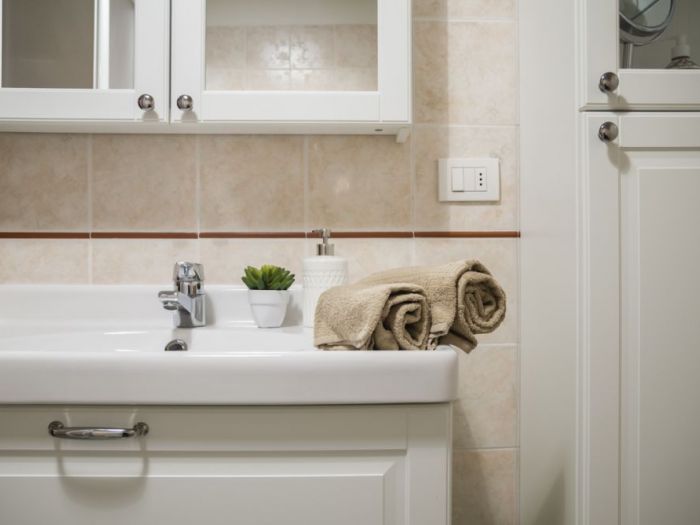 Archisio - Gilardi Interiors On Staging - Progetto Un bagno semplice con un grande fascino