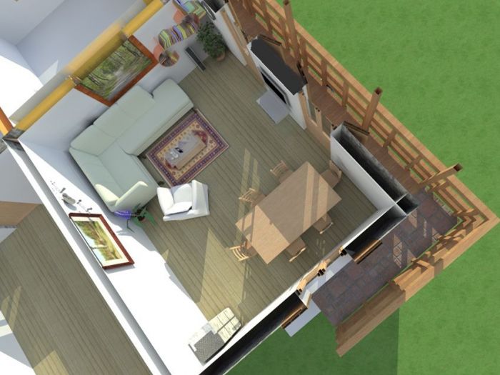 Archisio - Stefano Molatore - Progetto Render con sezioni edificio