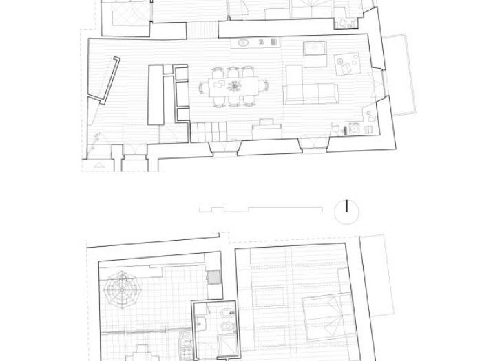 Archisio - Alessandro Eletto - Progetto Baa appartamento con attico
