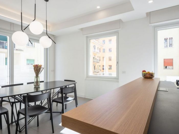 Archisio - Chiara Tiberti - Progetto Ristrutturazione appartamento 150 mq