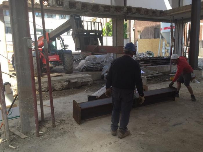 Archisio - Lamuraingegneria Cantiere - Progetto Residenza a parco solari milano