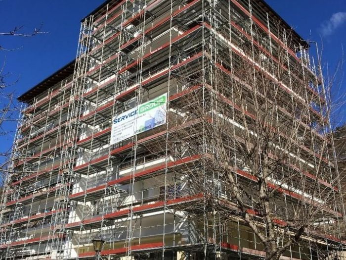 Archisio - Ristrutturazione Di Esterni E Interni Service Group - Progetto Ponteggi