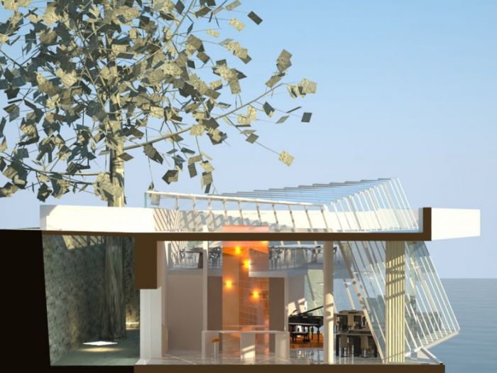 Archisio - Studio Seritti - Progetto River champagne bar 2014