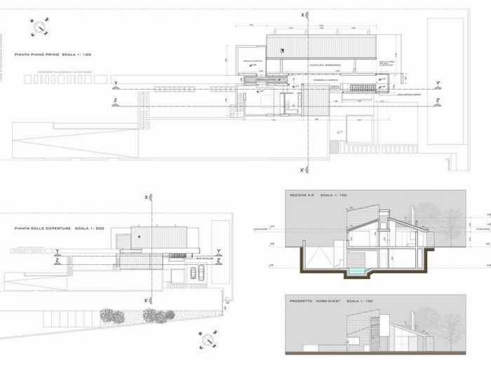 Archisio - Alessandra Alessandri - Studio 2a-rchitettura - Progetto Villa unifamiliare