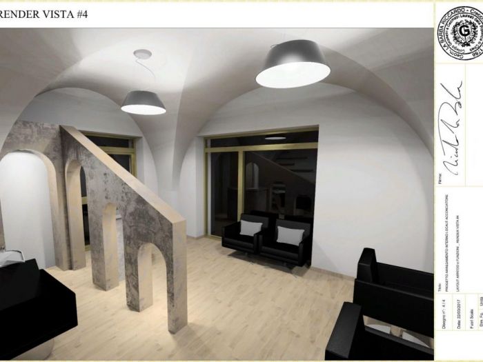 Archisio - Riccardo La Barba - Progetto Negozio parrucchiera