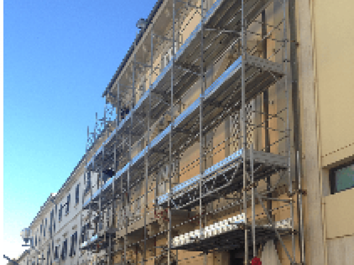 Archisio - Tecnoedil - Progetto Noleggio gru e ponteggi