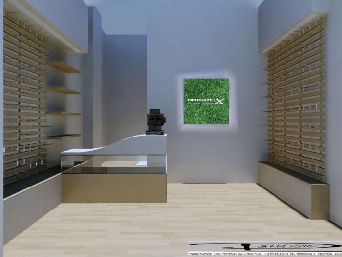 Archisio - Pstudio - Progetto Negozio telefonia bricofix
