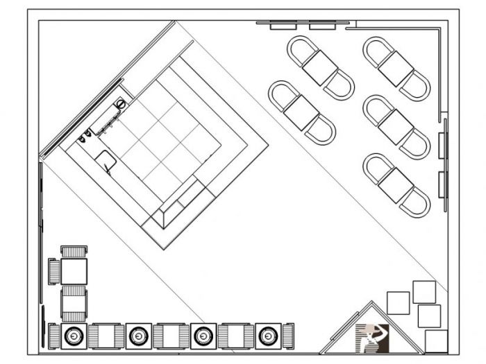 Archisio - Gianluca Bernardini - Progetto Concept caffetteria