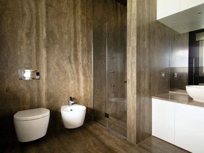 Archisio - Carpenteria Fabbro Alma - Progetto Marmo per bagni