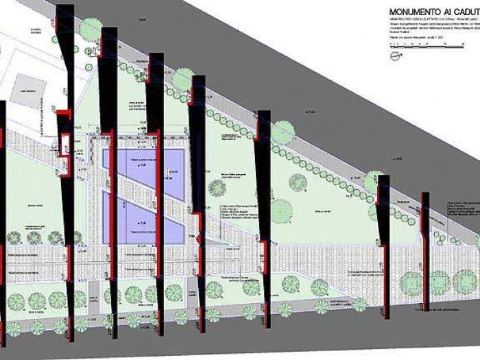 Archisio - Ruggero Lenci - Progetto Concorso per un monumento ai caduti di nassiriya