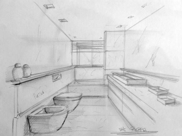 Archisio - Costanzo 1990 - Progetto Sketches