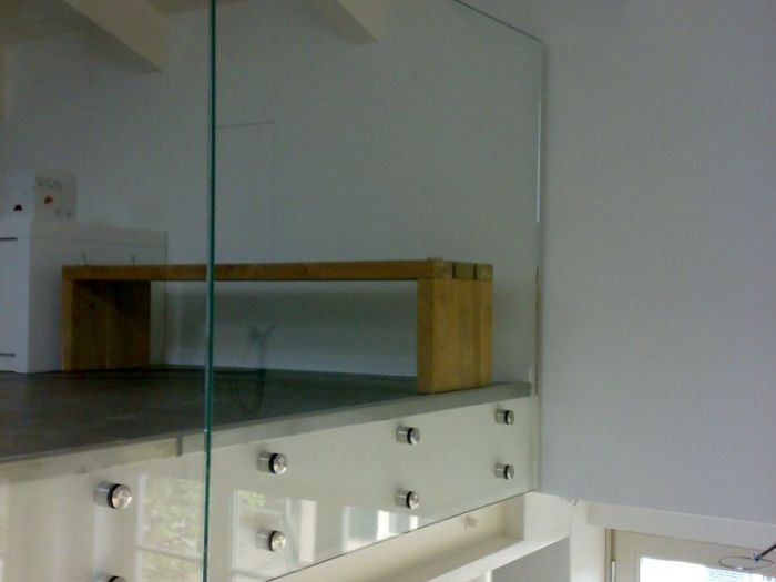 Archisio - Tecno Plus Snc - Progetto Scala a chiocciola in acciaio inox e cristallo