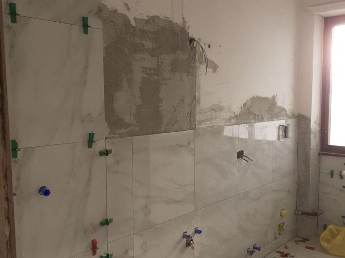 Archisio - Mani Srl Ristrutturazini - Progetto Ristrutturazione bagno roma via di bravetta