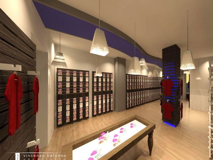 Archisio - Vincenzo Bafunno - Progetto Snelly store surano - lecce