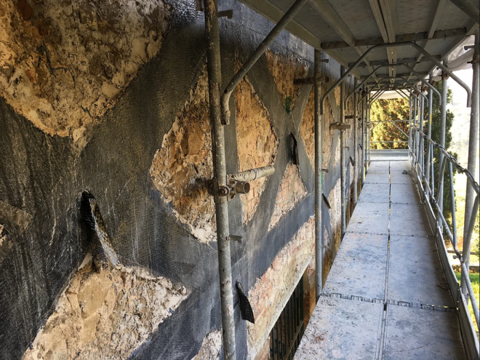 Archisio - Edilsystem - Progetto Miglioramento sismico delle murature delledificio denominato villa la palajuola sito in localit fiesole fi