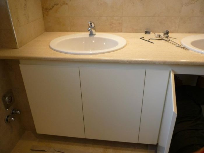 Archisio - Falegnameria Vetreria Marchetti Di Marchetti Ivano C Snc - Progetto Mobili bagno