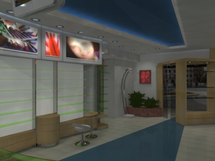Archisio - Tecnocad Service - Progetto Rendering farmacia