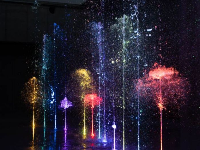 Archisio - Forme Dacqua - Progetto Fontana dinamica a pavimento cantina la piemontina