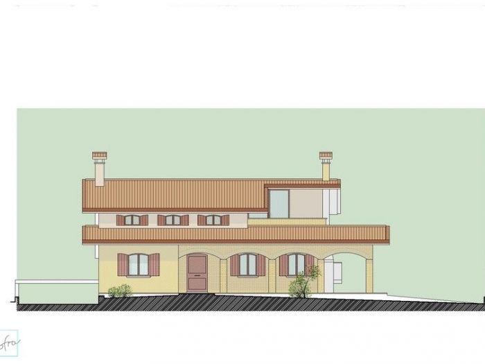 Archisio - Cofra Architettura Design Innovazione - Progetto Villa con giardino