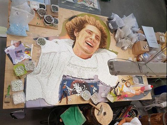 Archisio - Progetto Arte Poli srl - Progetto Marco simoncelli mosaic