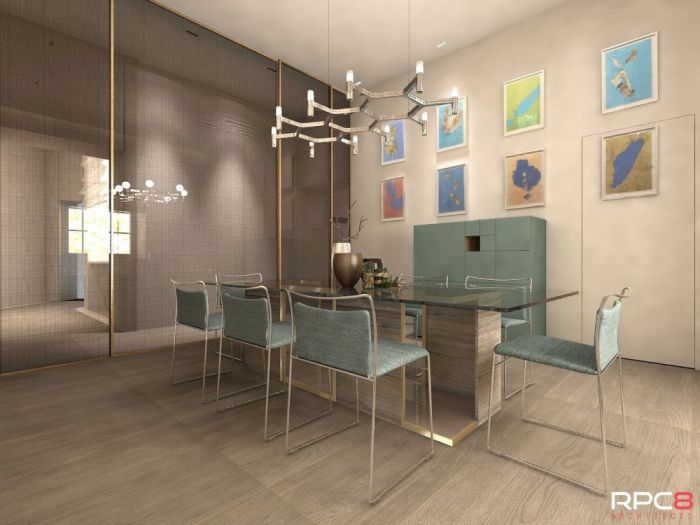 Archisio - Eleonora De Donatis - Progetto Rpc8 architect -privat apartment in parioli