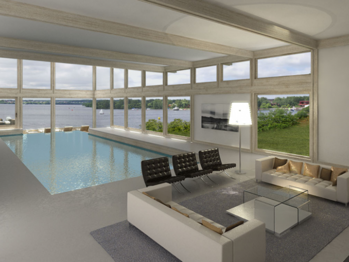 Archisio - Pagano - Progetto Villa in legno costa azzurra