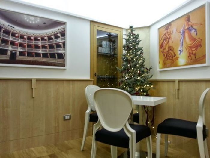 Archisio - Domenico Sforza - Progetto Bar caffe 800Caffetteria del teatro mercadante