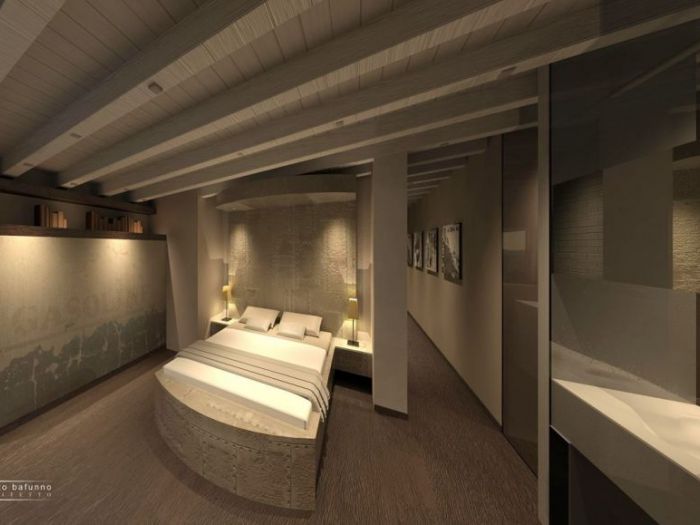 Archisio - Vincenzo Bafunno - Progetto Loft in mansarda